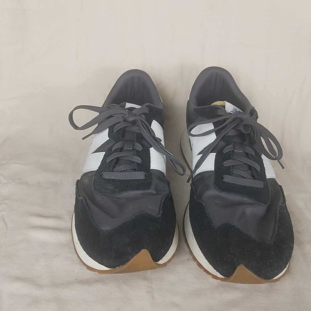 New Balance 237 Mens‎ Black Grey White Retro Lifestyle Sneakers MS237GA Size 16